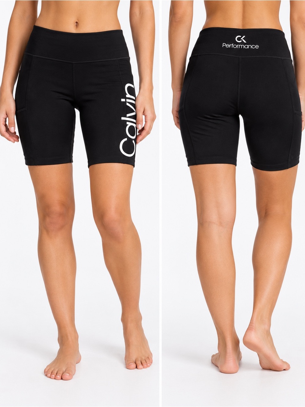 Calvin Klein high waisted bike shorts